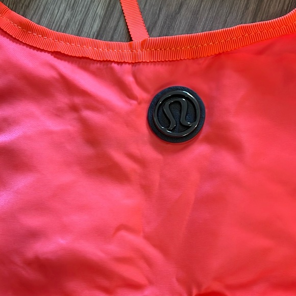 LULULEMON Post Savasana YOGA Nylon Tote Coral Neon Orange - Picture 7 of 17
